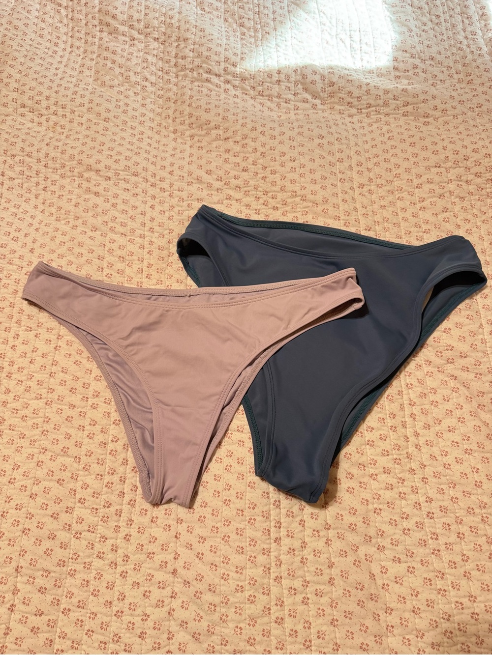 Women’s Bikini Bottoms BUNDLE of 2 Lilac and Blue Size M O’Neill
